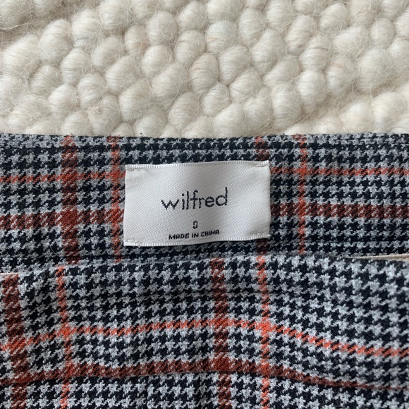 Wilfred Kick Flare Check Pants - Picture 3 of 5